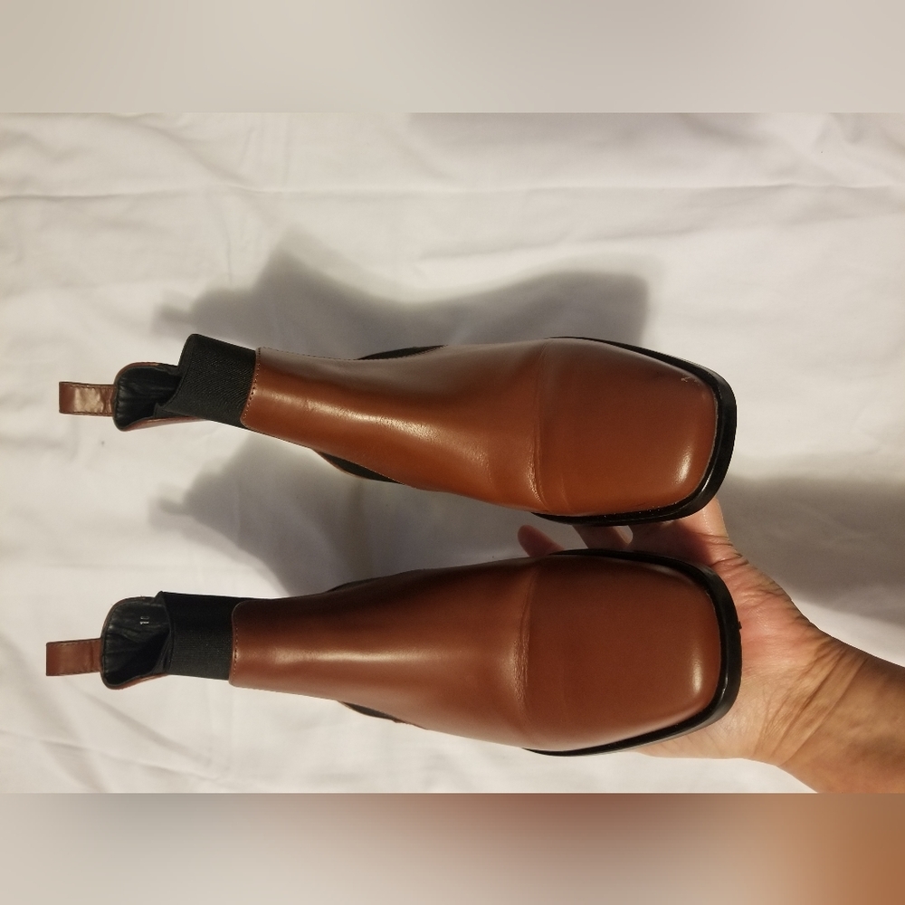 Everlane Brown Ankle Chelsea Boots - Picture 12 of 13